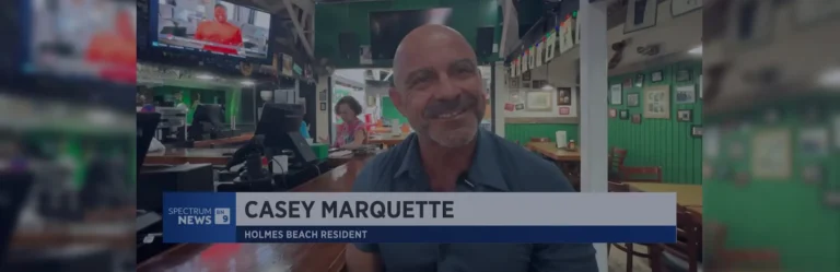 Casey Marquette, Holmes Beach resident donates to community